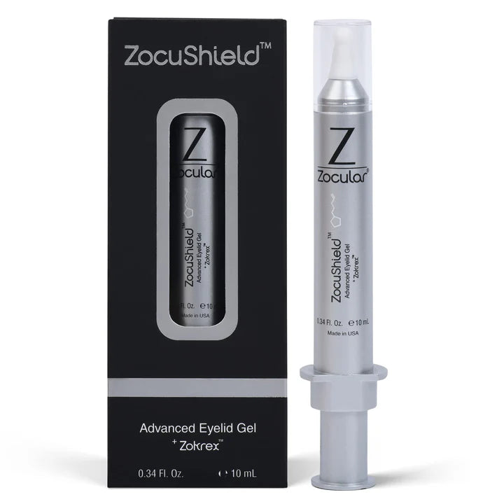 ZOCUSHIELD™ : Gel nettoyant et protecteur pour les paupières