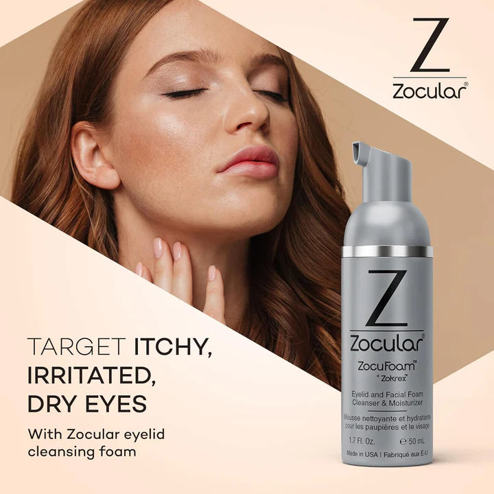 ZocuFoam™ : Nettoyant pour paupières