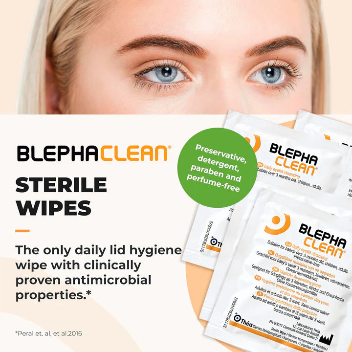 BLEPHACLEAN® : L'hygiène quotidienne des paupières, réinventée.