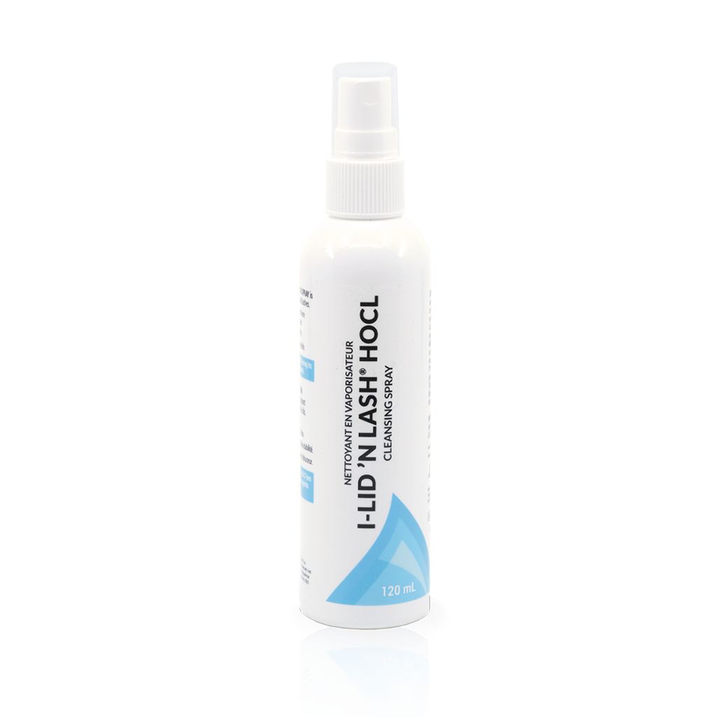 NETTOYANT EN VAPORISATEUR I-LID ’N LASH® HOCL