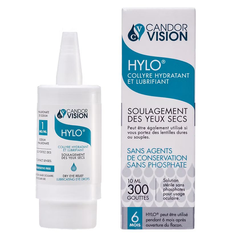 HYLO® : Le soulagement longue durée, une goutte à la fois.