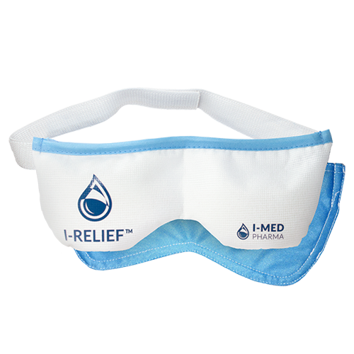 I-RELIEF™ : Le masque thérapeutique chaud et froid pour le soulagement oculaire.