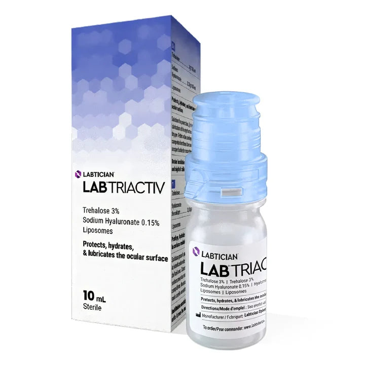 LAB™ TRIACTIV : Gouttes ophtalmiques à triple action et technologie liposomale