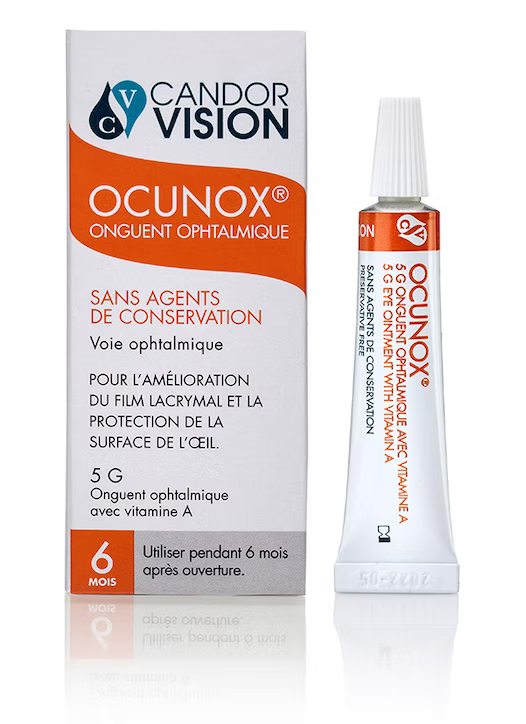 OCUNOX® : La protection nocturne et régénératrice pour vos yeux.