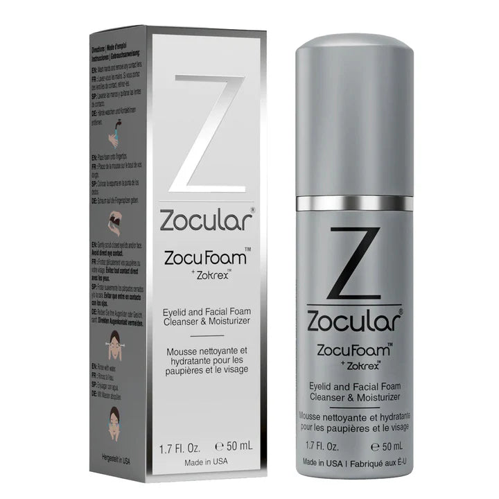 ZocuFoam™ : Nettoyant pour paupières