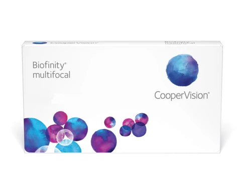 Verres de contact Biofinity Multifocal (Mensuels — Boîte de 6)