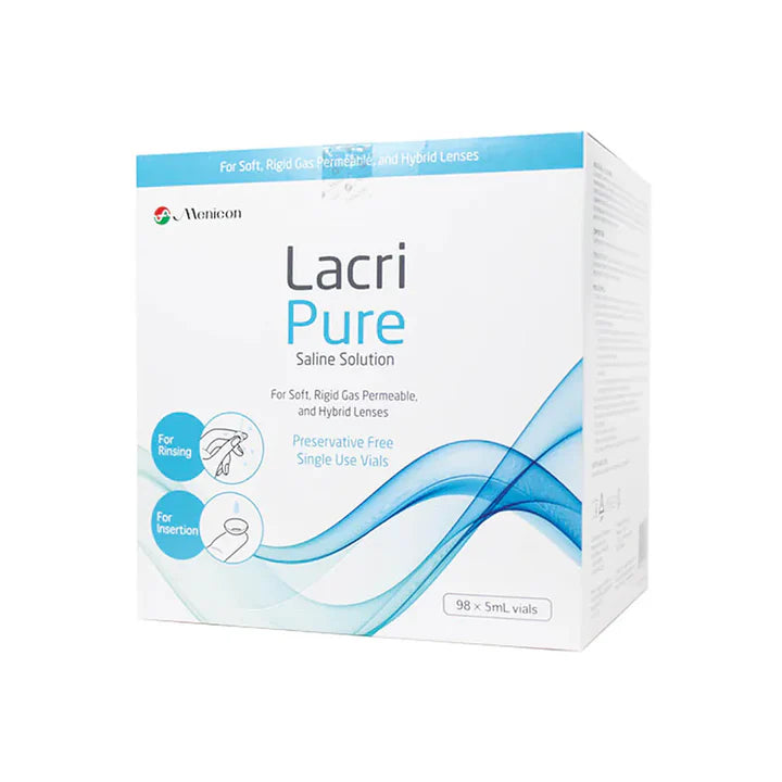 LacriPure : Solution saline stérile haut de gamme